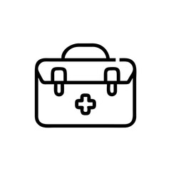 Icon of a doctorchest / first aid kit