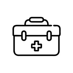 Icon of a doctorchest / first aid kit