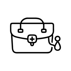 Icon of a doctorchest / first aid kit