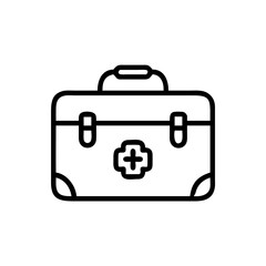 Icon of a doctorchest / first aid kit