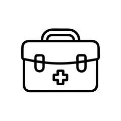 Icon of a doctorchest / first aid kit