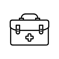 Icon of a doctorchest / first aid kit