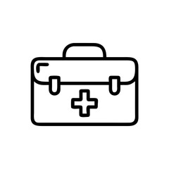 Icon of a doctorchest / first aid kit