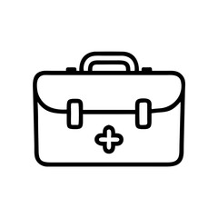 Icon of a doctorchest / first aid kit