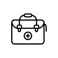 Icon of a doctorchest / first aid kit