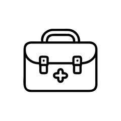Icon of a doctorchest / first aid kit