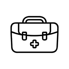 Icon of a doctorchest / first aid kit