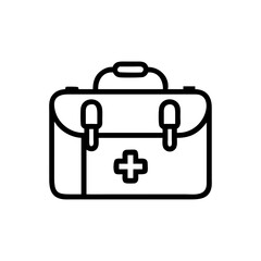 Icon of a doctorchest / first aid kit
