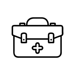Icon of a doctorchest / first aid kit