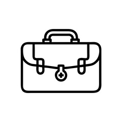 Icon of a doctorchest / first aid kit