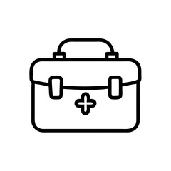Icon of a doctorchest / first aid kit