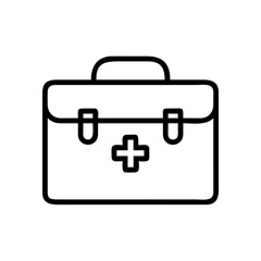 Icon of a doctorchest / first aid kit