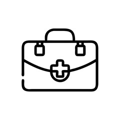 Icon of a doctorchest / first aid kit