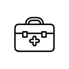 Icon of a doctorchest / first aid kit