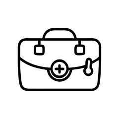 Icon of a doctorchest / first aid kit