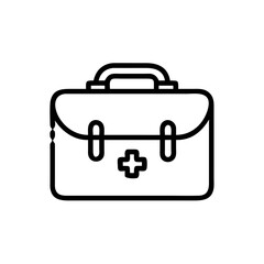 Icon of a doctorchest / first aid kit