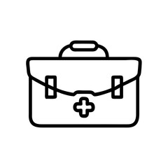 Icon of a doctorchest / first aid kit