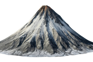 Majestic volcano with rugged slopes and a snow-capped summit ideal for adventure and exploration