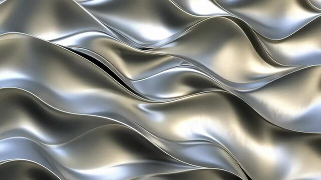 brushed silver texture, seamless background, metallic shine, high detail, smooth surface, neutral tones, minimalistic