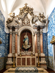 Renaissance Cathedral of St. James the Great at Beja, Portugal.