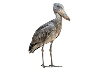 Obraz premium Unique stork bird with striking features standing majestically in a natural pose for wildlife enthusiasts