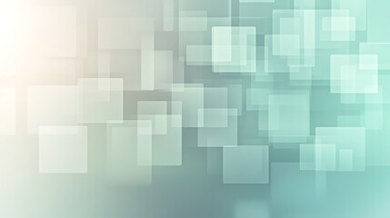 Obraz premium Abstract Teal Square Background.
