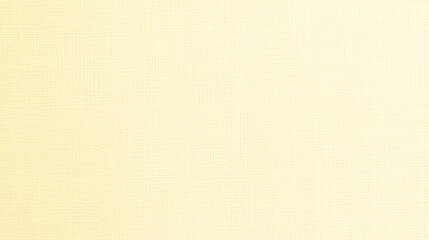 Pale Yellow Linen Texture Background.