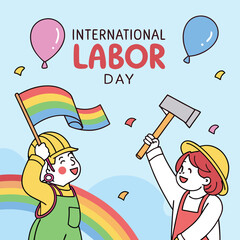 International Labor Day Poster