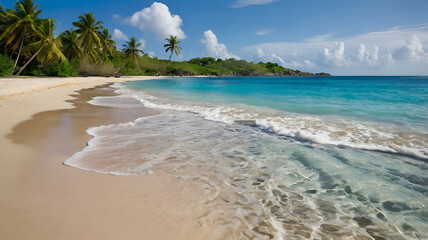 tropical beach in thailand