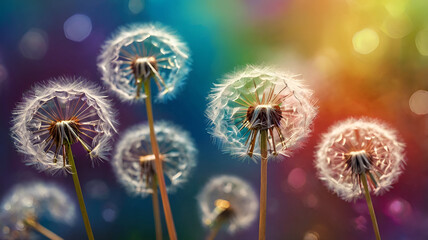 dandelion seed head