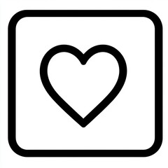 Love and connection are represented by the image of a heart symbol within a geometric border