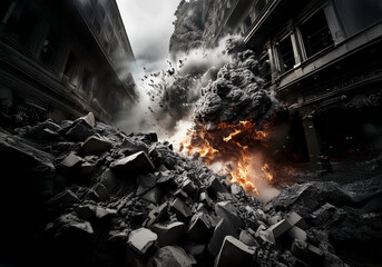 inferno in strasse