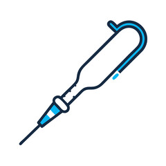 Dropper outline design: A laboratory illustration tool