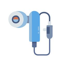 Hearing aid device, assistive technology, medical, healthcare illustration