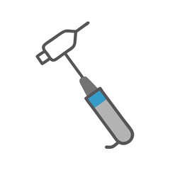 Dental Light Instrument Icon for Dentistry and Healthcare