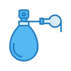 Fototapeta premium Retro Bulb Atomizer Illustration for Perfume or Other Liquids
