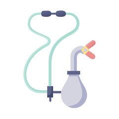 Medical Equipment Illustration: Ear Syringe, Doctor, Healthcare