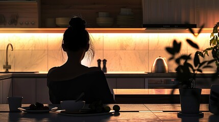 Image illustrates social pressure and inner pain of eating disorder struggles