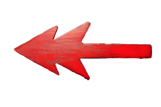 red arrow up line hand drawn - Powered by Adobe