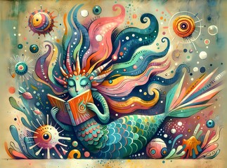 Sirenas Cósmicas: Cuentos del Océano Soñado