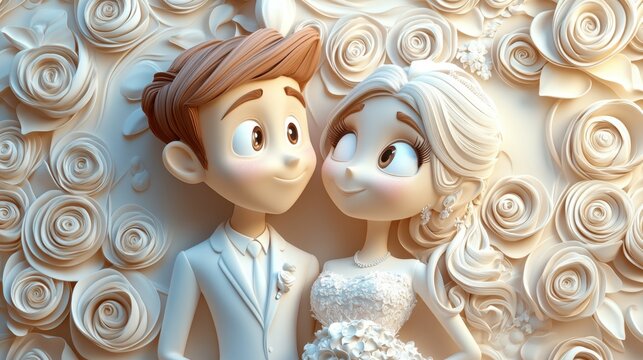 Cartoon Wedding Anniversary Images – Browse 106,263 Stock Photos ...