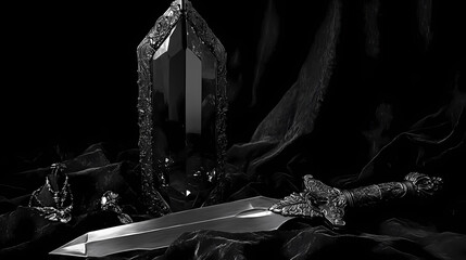 black dagger backdrop