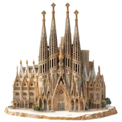 Selbstklebende Fototapeten Sagrada Familia Architectural Model Barcelona Spain © muhammad.abdullah