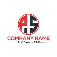 Obraz premium ps Letter modern Logo Design Vector. Minimal ps logo template background in illustrator