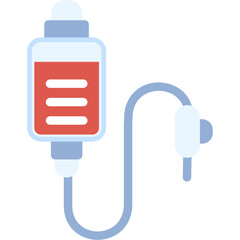 IV Drip Flat Icon