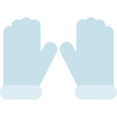 Medical Gloves Flat Icon