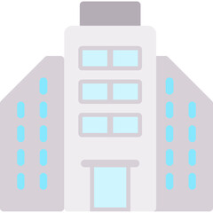 skyscraper Flat Icon