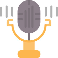 Microphone Flat Icon
