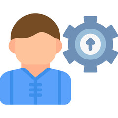 Skill Development Flat Icon