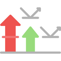 Career Advancement Flat Icon